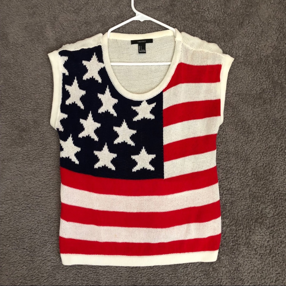 red white and blue American Shirt